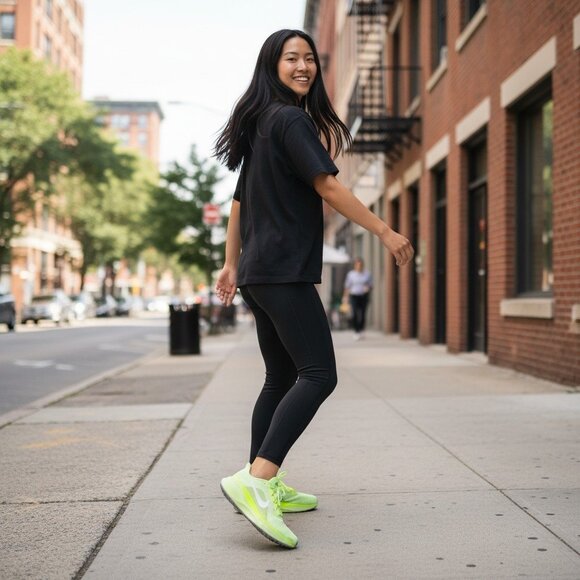 Nike Air Zoom Pegasus 41 Women’s Size 7 Barely Volt Sail Limelight New - Picture 10 of 11